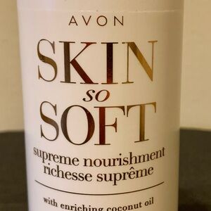 Avon Skin So Soft Supreme Nourishment Enriching Coconut Oil Milk Body Lotion